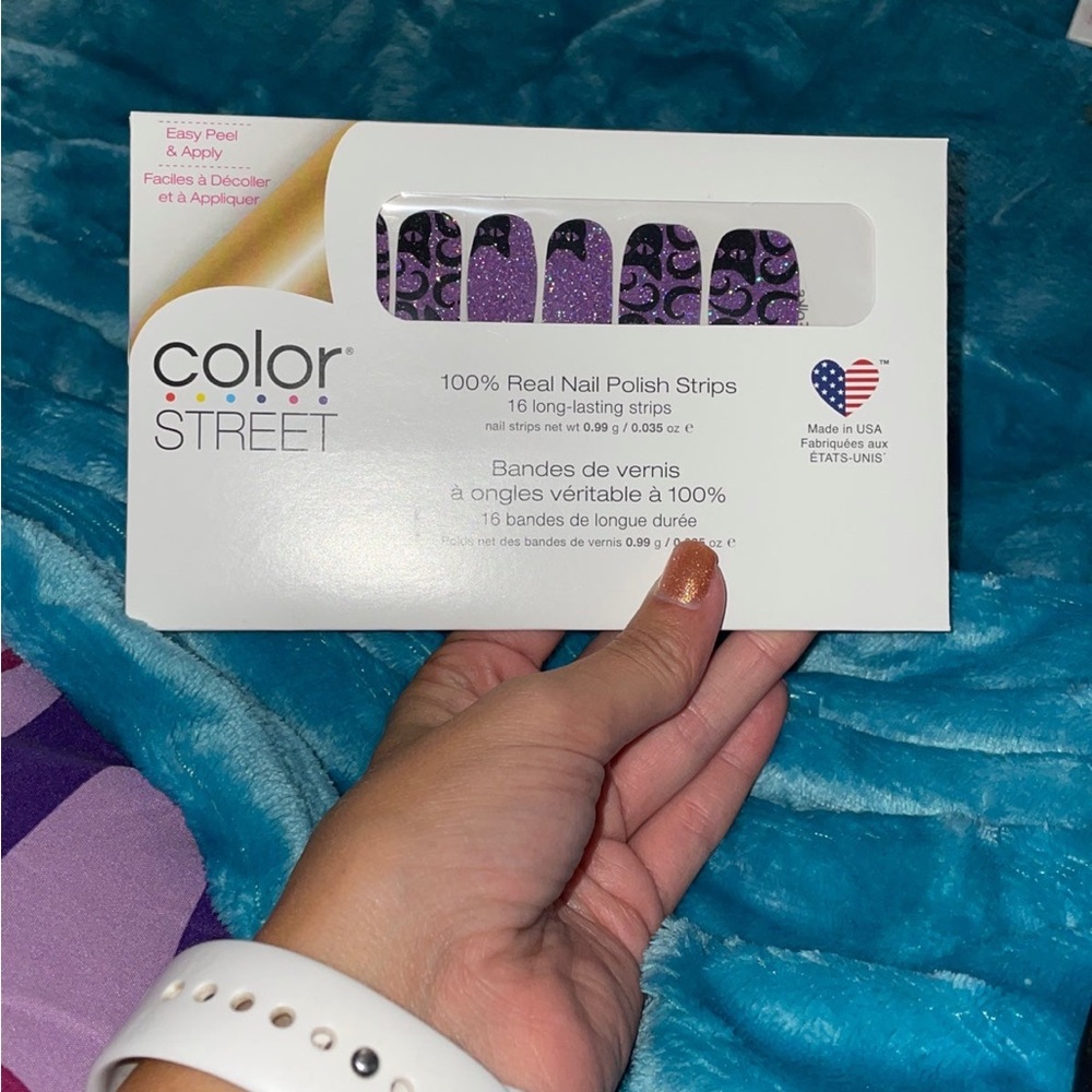 Color street nail polish strips